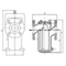 Single filter Type: 1096 Ductile cast iron EN-JS1050 Flange